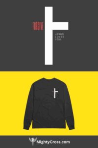 Forgive - Jesus Loves you - Christian Long Sleeve Shirt Men